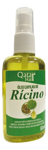 Finalizador Óléo De Ricino Profissional Qatar Hair 60ml