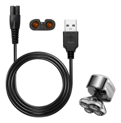 Wahfox Cable Usb Para Afeitadora De Cabeza Para Afeitadora P