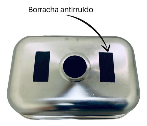 Imagem 4 de 8 de Cuba Inox Pia Cozinha 430 47x30x14 Válvula Sifão - Tec Inox