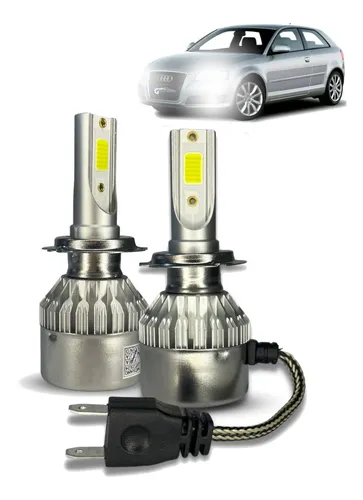 Kit Super Led C6 H7 A3 07 Á 08 Farol Alto Baixo Milha
