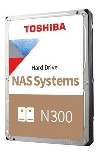 D. Duro Para Nas Toshiba N300 3.5 4tb 7200rpm Hdwg440xzsta