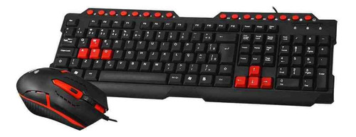 Kit de teclado e mouse gamer C3Tech GK-20BK