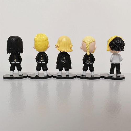 Imagen 2 de 4 de Figuras Tokyo Revengers (set 5 Figuras)