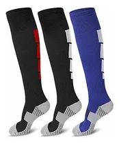 Comprar 3 Pares De Calcetines De Fútbol, Calcetines De Alto Vhzw2