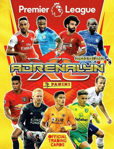 Cartas Normales Adrenalyn Premier League 2019/20 (10 Cartas)