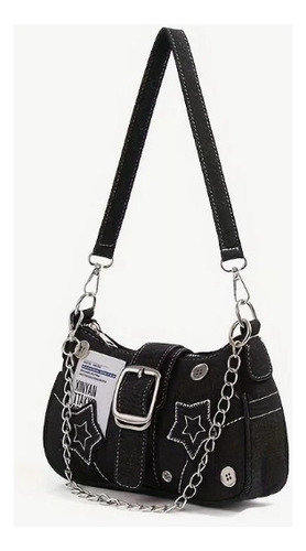Bolso De Mano Sqeeqe Con Patrón De Estrellas Para Mujer