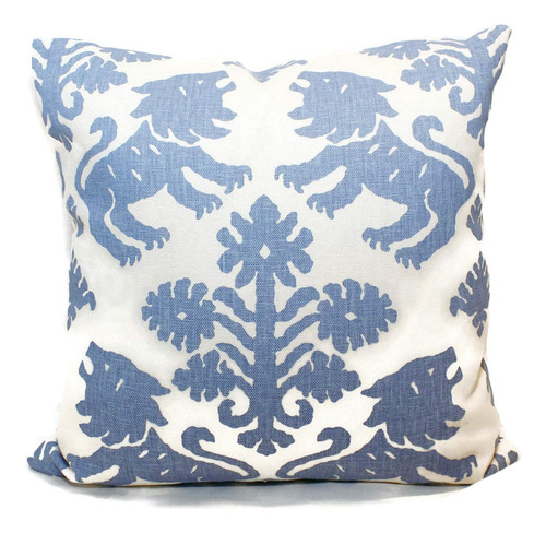 Blue Regalia Lion - Fundas De Almohada Decorativas De 18 X .