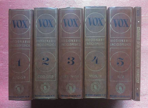 Diccionario Enciclopédico V O X Con 6 Tomos