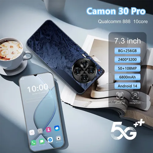 Smartphone Android J Camon 30 Pro De 8 Gb De Ram, 256 Gb De
