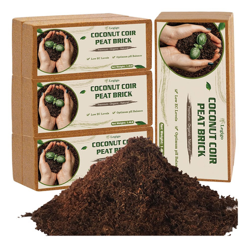 Fertilizante De Fibra De Coco Premium Para Plantas Legigo