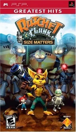 Ratchet E Clank: Size Matters - Psp (Greatest Hits) (Seminovo) - Arena  Games - Loja Geek