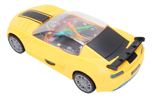 Reloj Eléctrico Universal Up Toy Car Racing Con Música Color