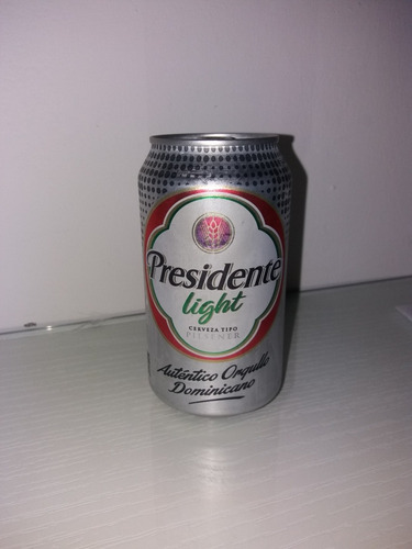 Lata Latita De Cerveza Presiden Dominicana