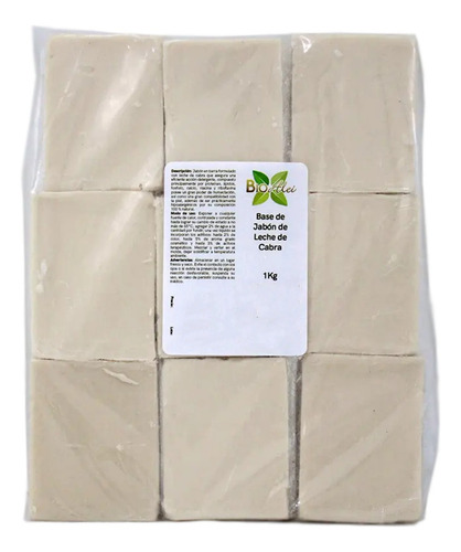 Base De Jabón De Leche De Cabra 1kg