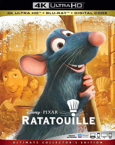 4k Ultra Hd + Blu-ray Ratatouille