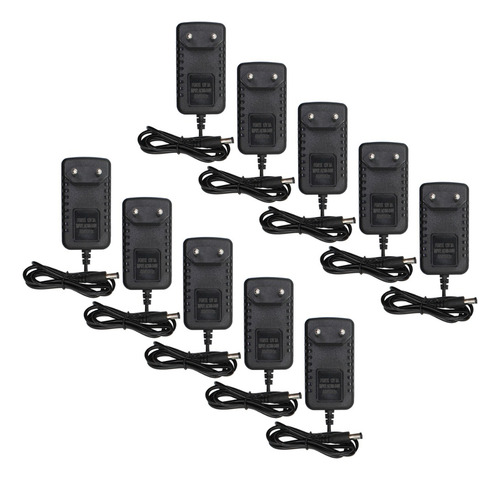 Kit 10 Fonte 3a 12v Estabilizada Chaveada Cftv Fita Led