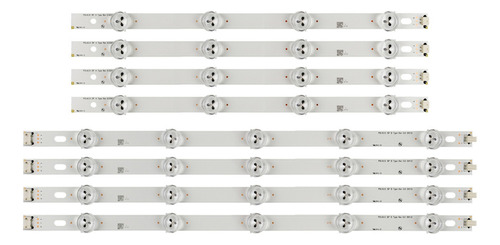 Kit 8 Tiras Led For LG 39ln5300 39ln5400 39ln5700 100%