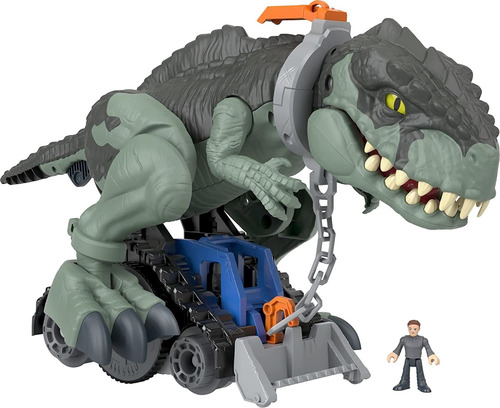 Imaginext Jurassic World Giga Dinosaurio Con Luz Y Sonidos