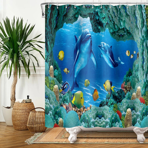 Cortina De Ducha Underwater World