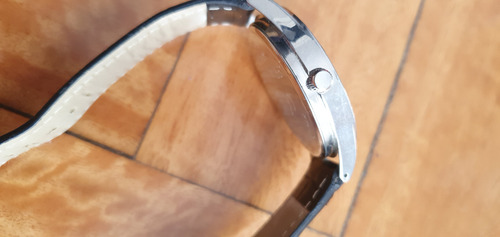 Reloj De Hombre Primark - Números Romanos Y Malla De Cuero Negro Plateado Negro