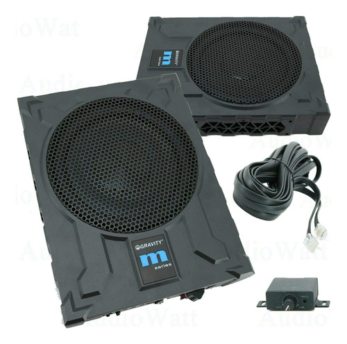 Gravity Grwf10 10 Pulgadas 1200 Vatios De Audio De Coche Baj