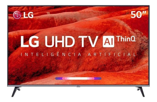 Smart TV LG AI ThinQ 50UM751C0SB LED 4K 50"