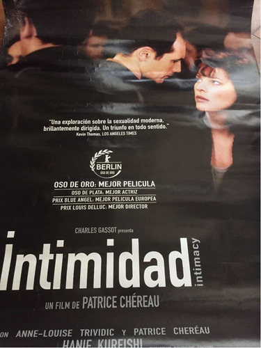 Poster Intimidad -director  Patrice Chereau-kerry Fox -2001