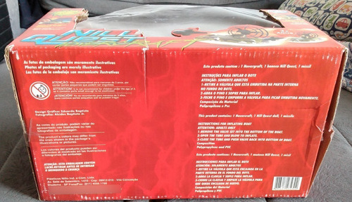 Boneco Antigo + Hovercraft Nill Quest (novo)