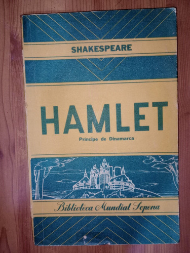 Libro Hamlet Príncipe De Dinamarca William Shakespeare