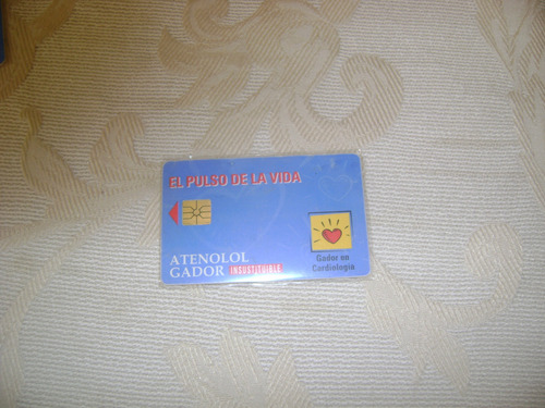Tarjeta Telefonica Telecom Cortesia Atenolol Gador Edic 2 Us (Usado)