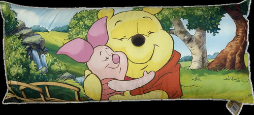 Almohada Super Jumbo 120 X 50 Cm. Providencia Color Winnie The Pooh Azul