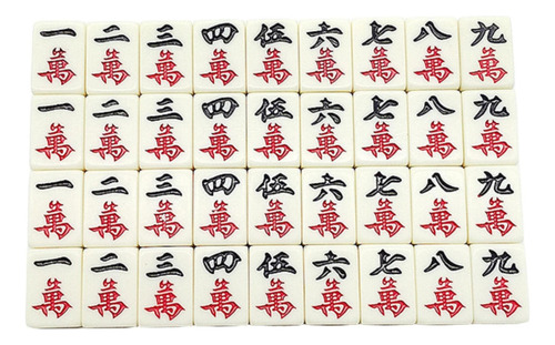 - Mini Caja De Bolsillo Portátil De Mahjong, Exquisita Piel