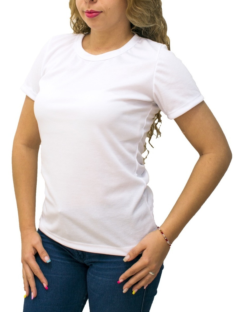 Camisetas Poliester Mujer