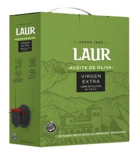 Aceite De Oliva Laur Extra Virgen Bag In Box 5 Litros