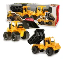 Comprar Set De Constructor Camion Volcador Y Excavadora Duravit