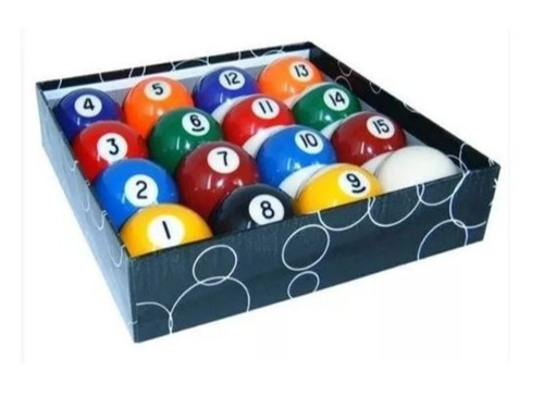 Set De Bolas De Pool Billar Juego Completo  