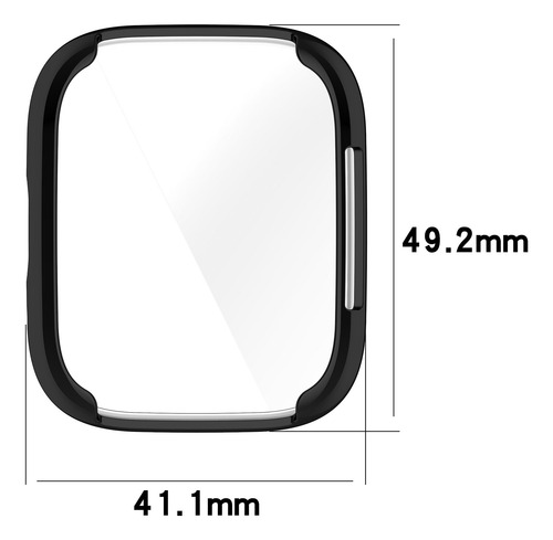 Nueva Funda Protectora Para Xiaomi Redmi Watch 3 Active Tpu, Protector De Pantalla Completa Para Redmi Watch3 Lite Cover Acce