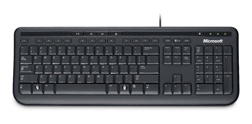 Kit Teclado + Mouse Microsoft Wired Keyboard 600 Usb Con Ñ