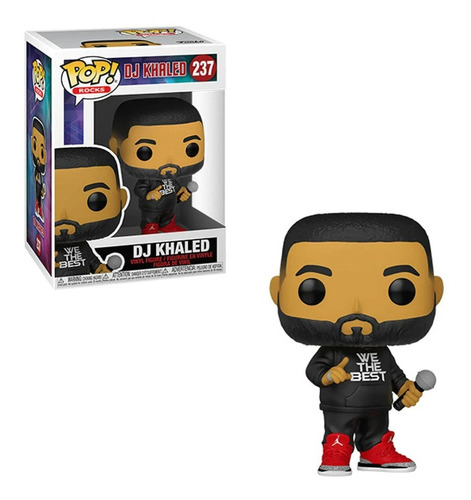 Funko Pop! Rocks Dj Khaled #237 Original