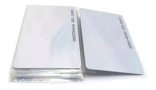 Imagem 2 de 4 de Cartão Pvc Proximidade Iso Rfid 125khz Tk4100 - 200 Unidades