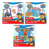 Comprar Paquete De Juegos Paw Patrol: Cartas Jumbo, Rompecabezas Y M