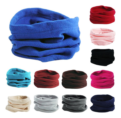 Calentador De Cuello De Forro Polar Invierno Para Hombre Y M