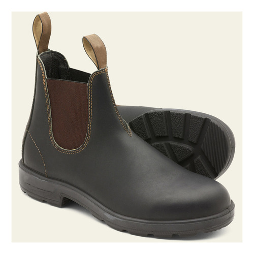 Botas Chelsea De Piel Sintética For Hombre Y Mujer