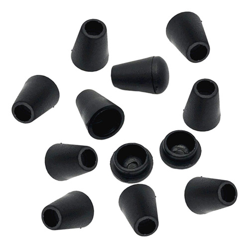 10x Clips De Palanca Para Topes De Campana, Negro