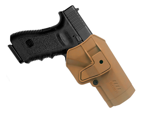 Funda Pistolera Táctica Nivel 2 Glock Porta Cargador Doble