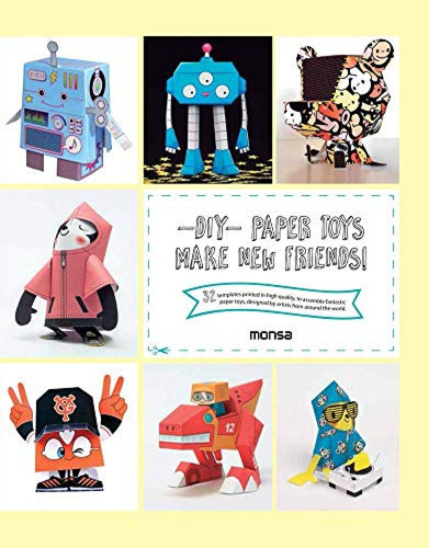 Diy Paper Toys Make New Friends  - Vv Aa 