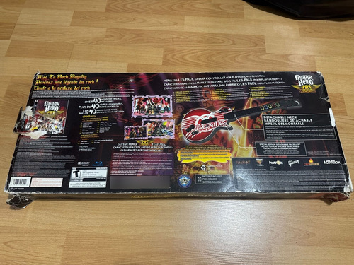 Guitarra Guitar Hero Playstation 3 Ps3 Original Con Receptor (Reacondicionado)