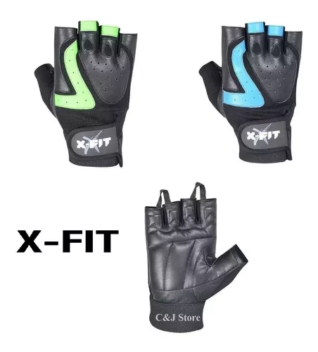 Guantes Gym Cuero Importado Xfit