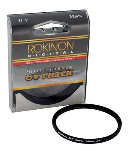 Rokinon Mc-uv58 multicapa Slim Pro 58 mm Filtro Uv