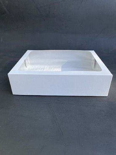 Caja Rectangular Chica Alfajores Chocolates Conitos X 20